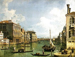 (Giovanni Antonio Canal) Canaletto - View of the Grand Canal 2