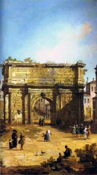 Rome, The Arch of Septimius Severus