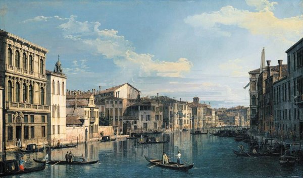 Venice, The Grand Canal from Palazzo Flangini to the Church of San Marcuola