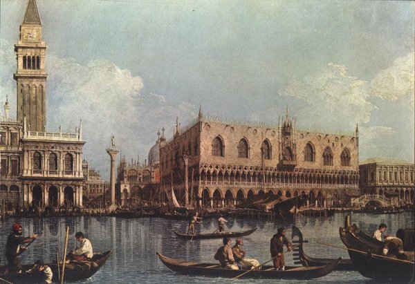 View of the Bacino di San Marco (St Mark's Basin)