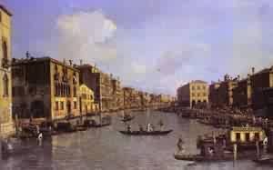 Grand Canal Looking North-East From The Palazzoorner-Spinelli