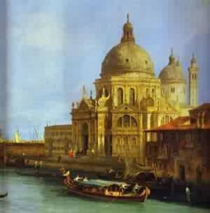 Santa Maria Della Salute Seen From The Grand Canal 1730