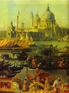 The Reception Of The French Ambassador In Venice Detail 1740