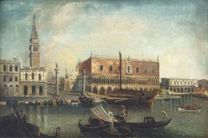 The Molo and the Piazzetta, Venice, from the Bacino