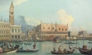 The Molo, the Doge's Palace, and the Piazzetta, Venice, from the Bacino