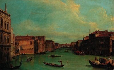 The Grand Canal, Venice with Palazzo Balbi