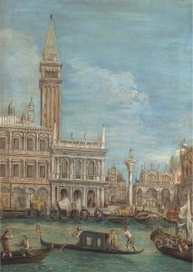 The Piazza San Marco and the Doge's Palace, Venice