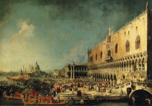 Arrival of the French Ambassador in Venice 1740s