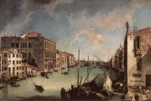 Grand Canal- from Santa Maria della Carità to the Bacino di San Marco 1730-33