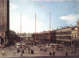 Piazza San Marco Looking East From The North West Corner