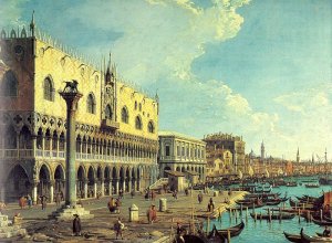 View of the Church and the Doge s Palace from the Procuratie Vecchie