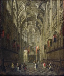 Interior of Henry VII's Chapel, Westminster Abbey, c.1750