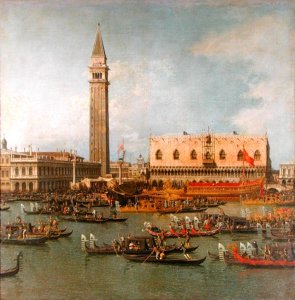 View of the Rialto at Venice