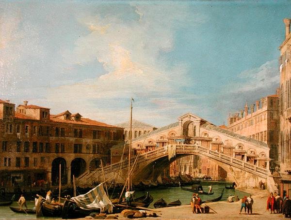 View of the Rialto at Venice