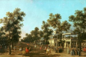 Vauxhall Gardens- the Grand Walk, c.1751