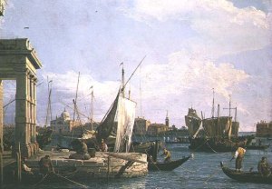 The Thames on Lord Mayor's Day, c.1747 (detail)