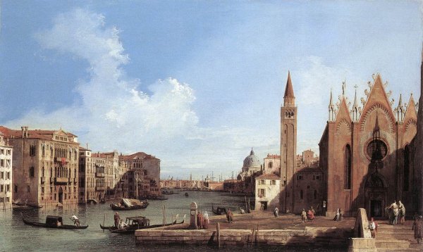 Grand Canal, from Santa Maria della Carità to the Bacino di San Marco