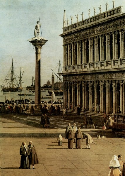 La Piazzetta, Detail