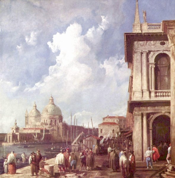 Piazzetta in Venedig